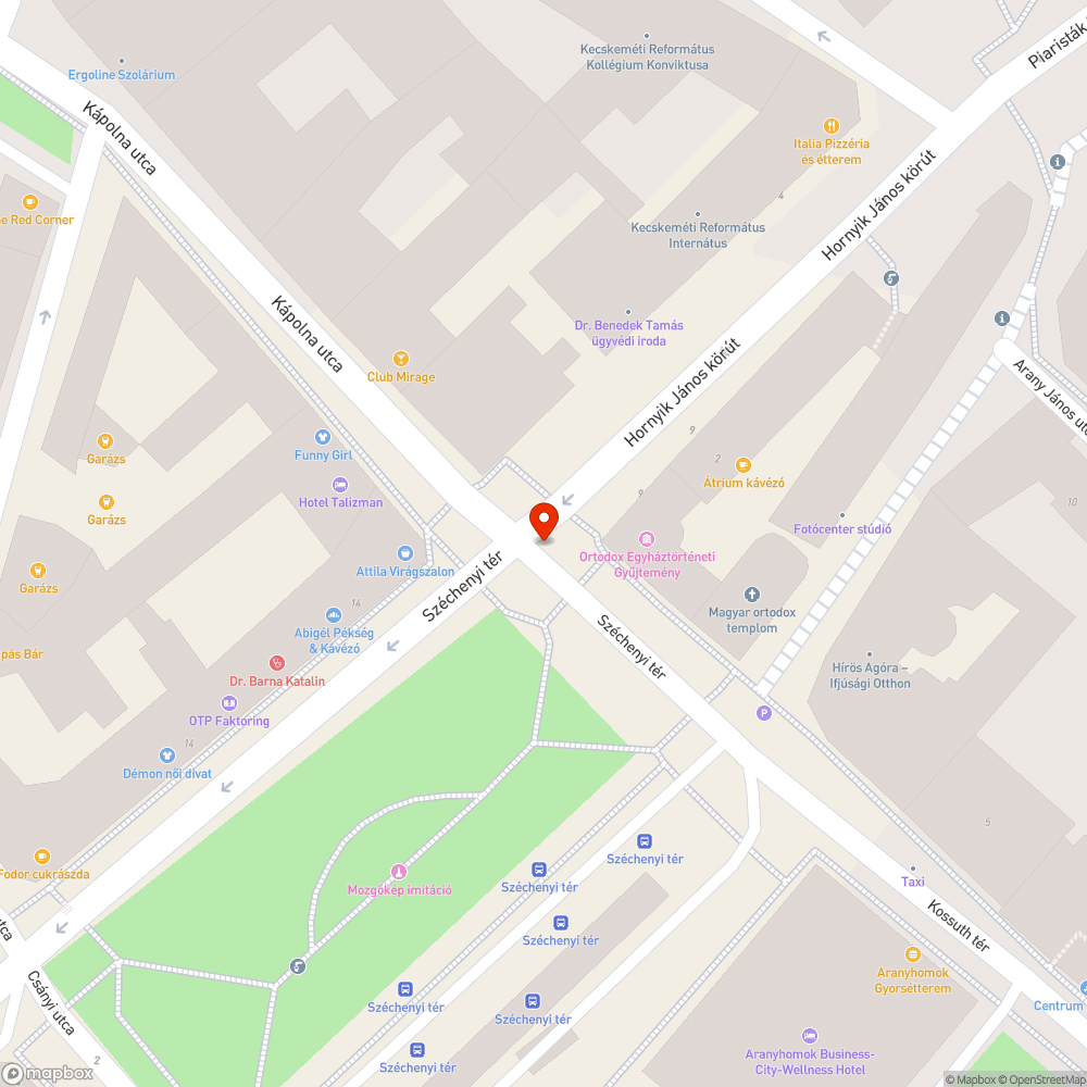 Megsüllyedt fedlap bejelentés helye