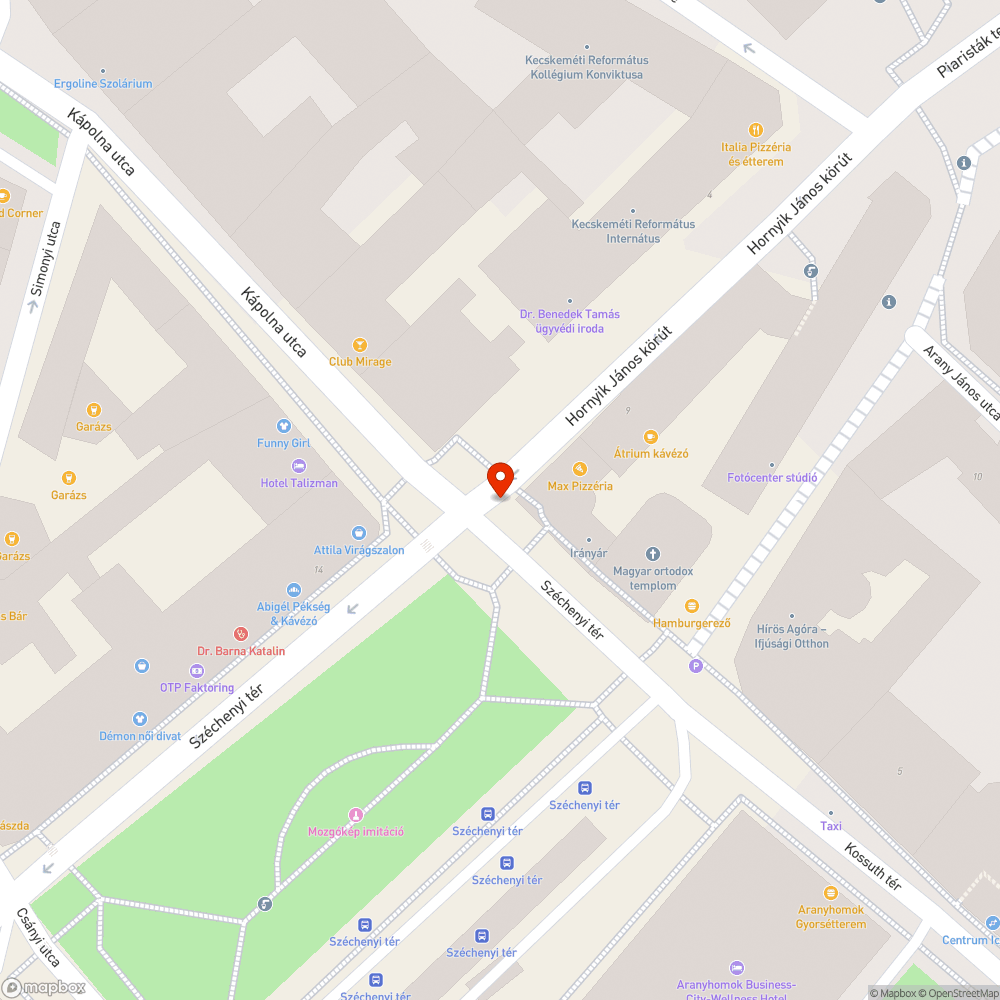 Kiálló fedlap II. bejelentés helye