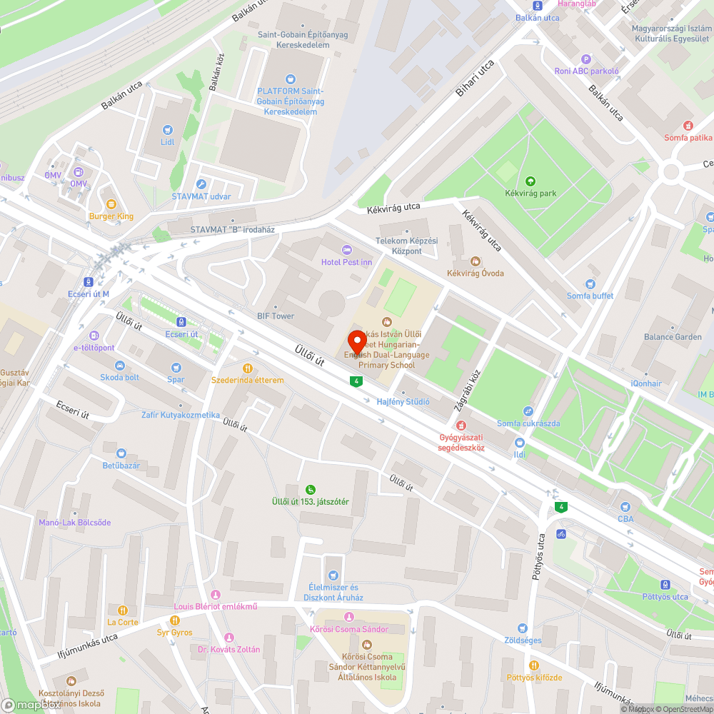 Járdán való közlekedés bejelentés helye