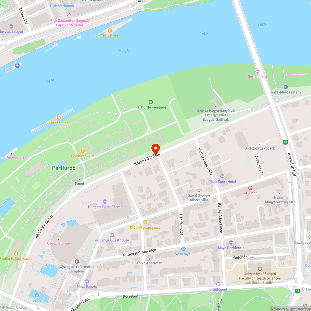 Kövek a ház előtt bejelentés helye