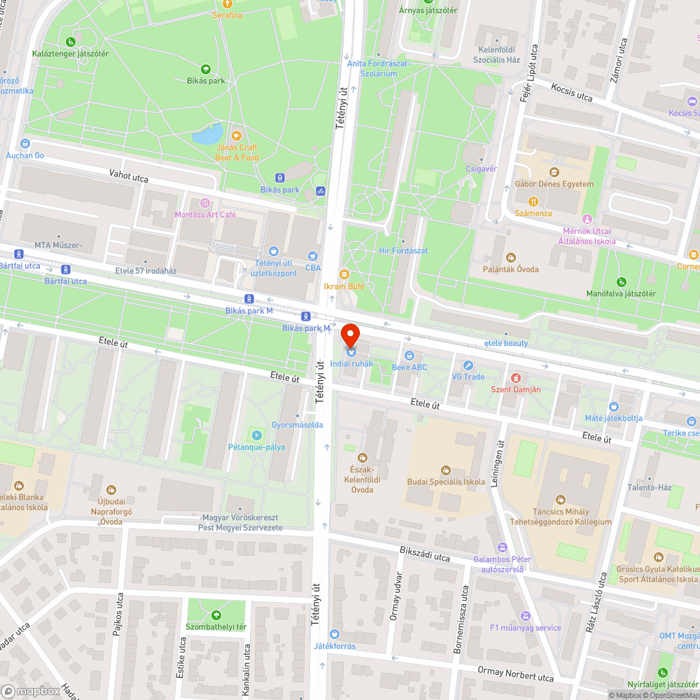 Illegálisnak tűnő reklám molinó bejelentés helye