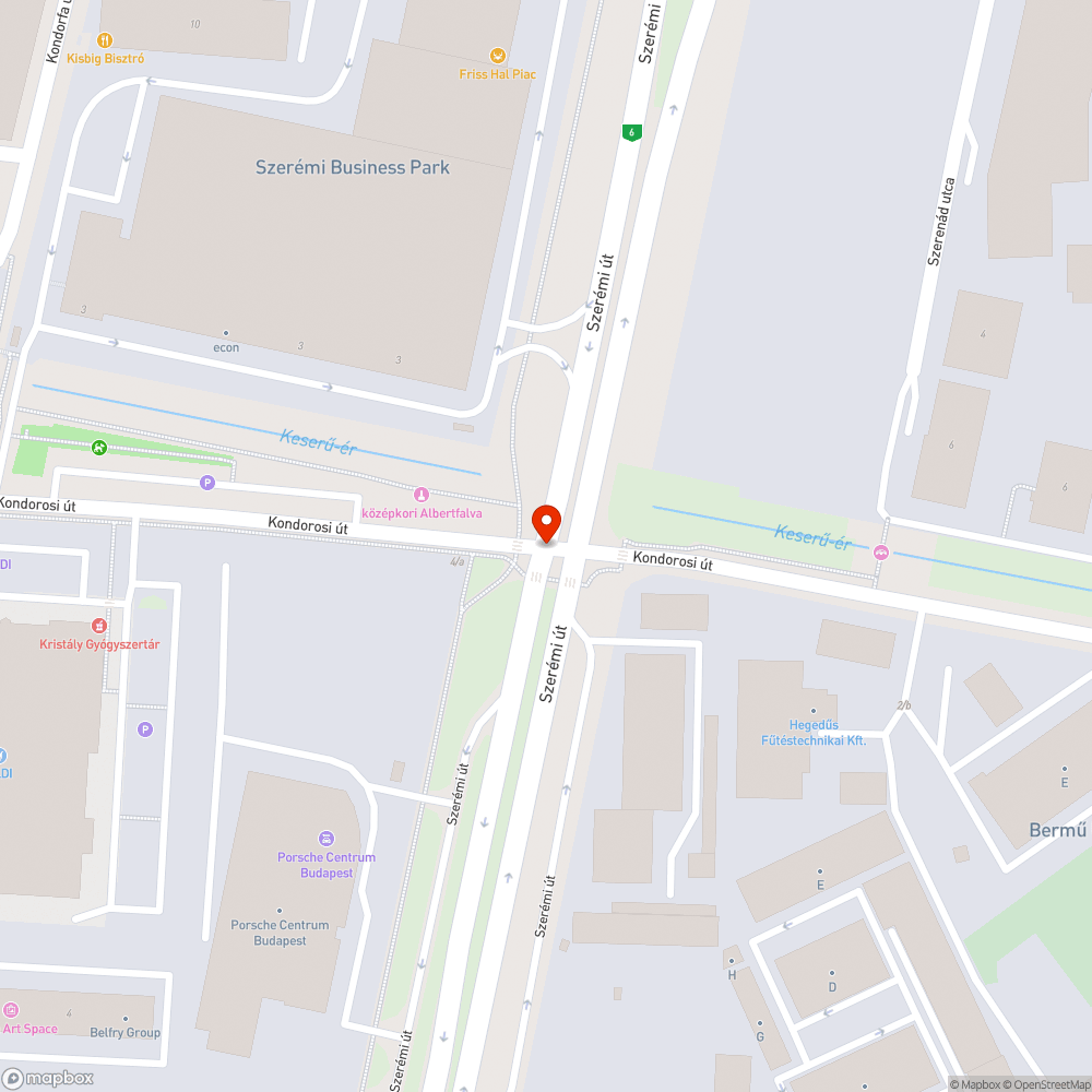 Egyre nagyobb lyukak a Szerémi út-Kondorosi út kereszteződésben bejelentés helye