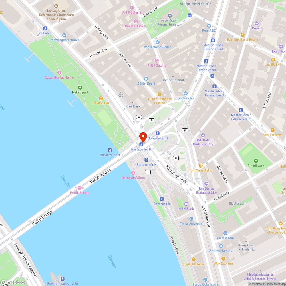 Hiányzó járat-kiírás bejelentés helye