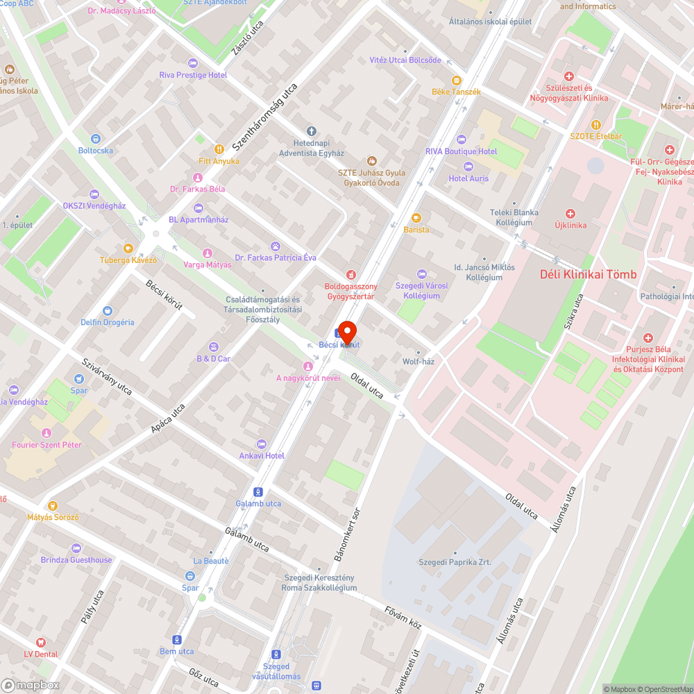 Morzsalékos fedlap-pár bejelentés helye