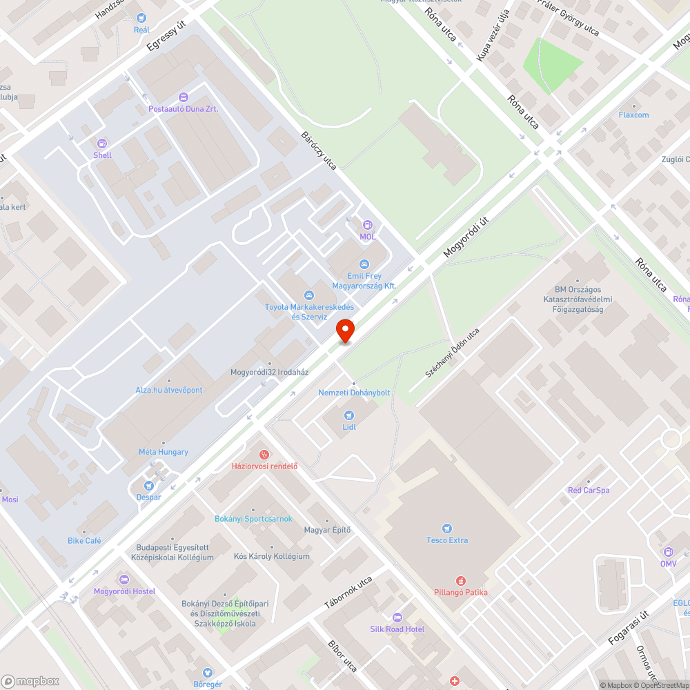 Szemét eldobálva bejelentés helye