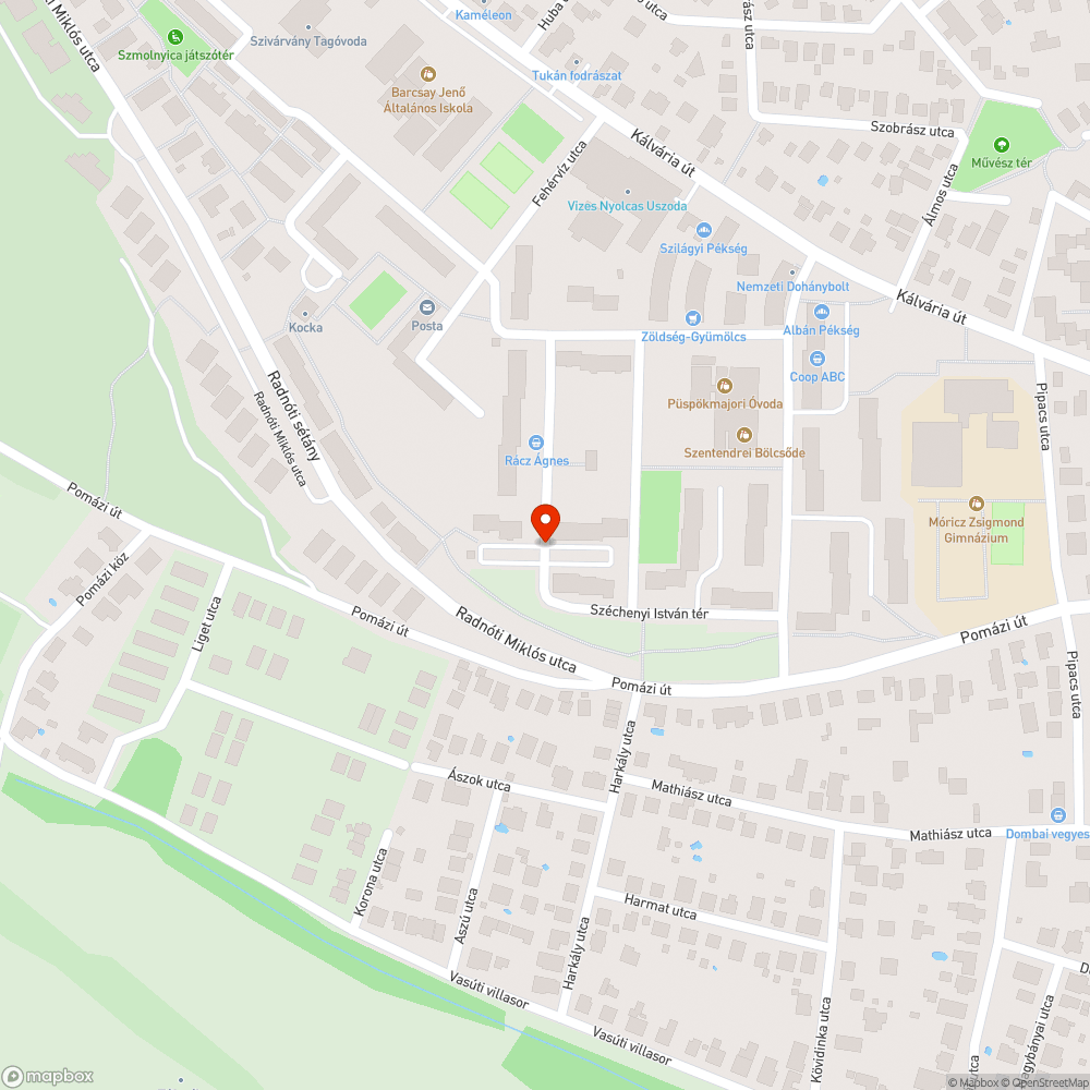 megsüllyedt aknafedő bejelentés helye