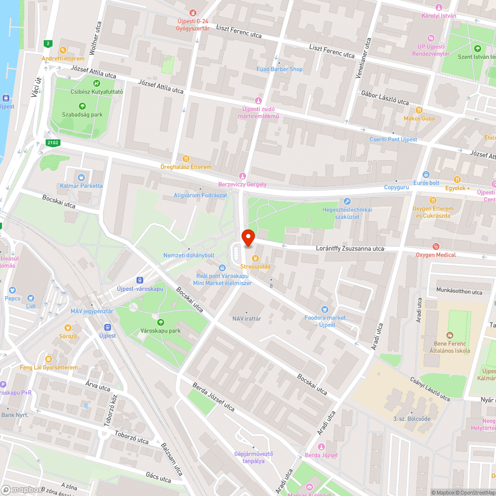 Szabadon lógó kábelek a lámpaoszlopon bejelentés helye