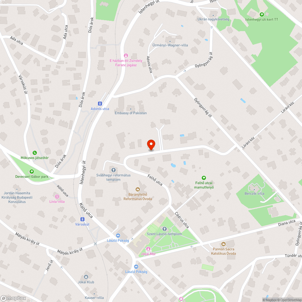 Fedő akna beszakadt bejelentés helye