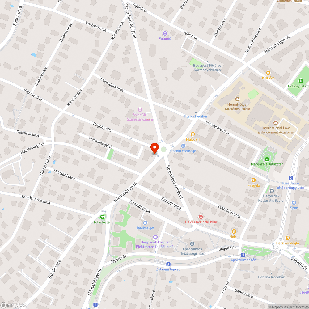 Nem használt "ÚJ" buszmegálló bejelentés helye