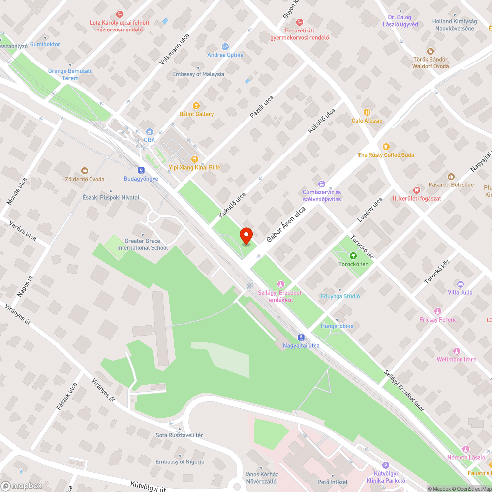 Alacsonyan lévő táblák bejelentés helye