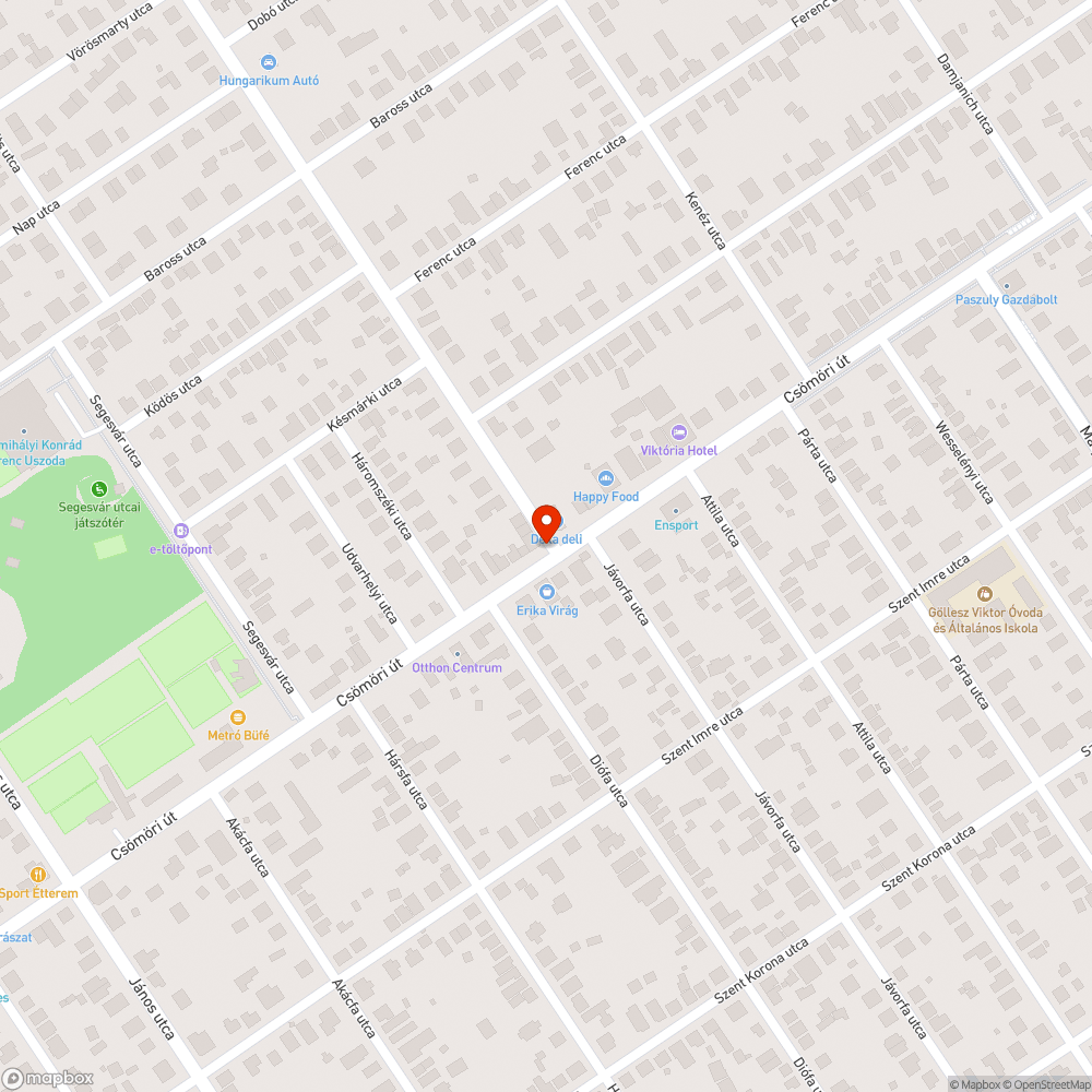 Közúti akna fedél hiba bejelentés helye