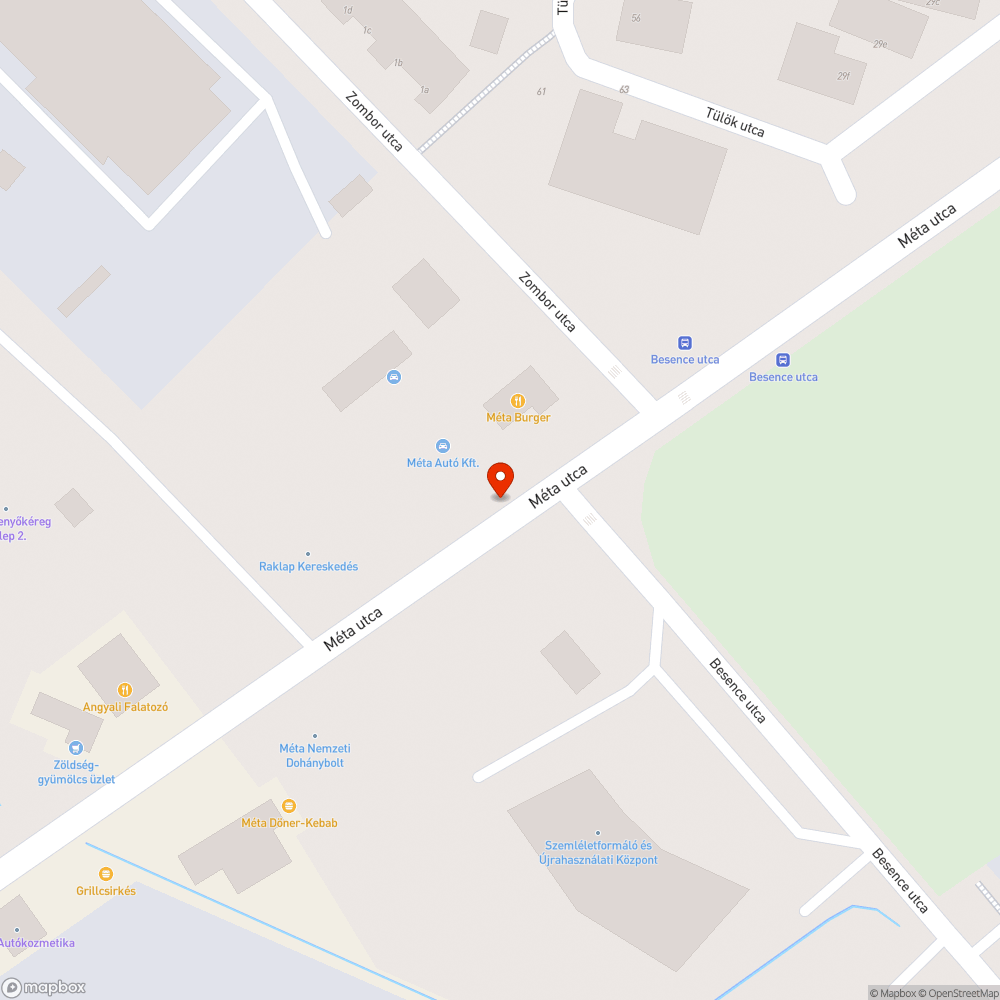 Méta utcai nem összehangolt lámpák bejelentés helye