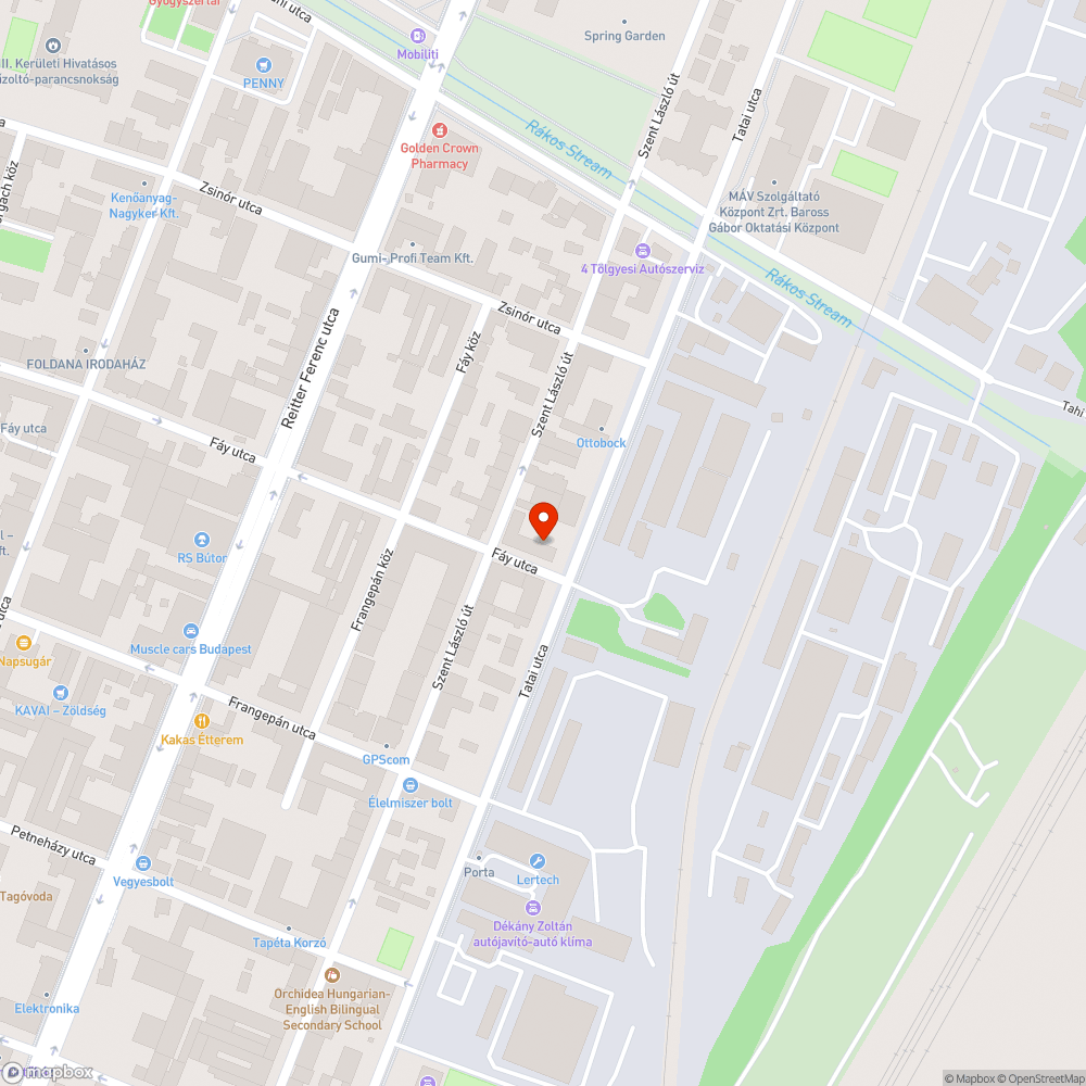 Hiányzó burkolat bejelentés helye