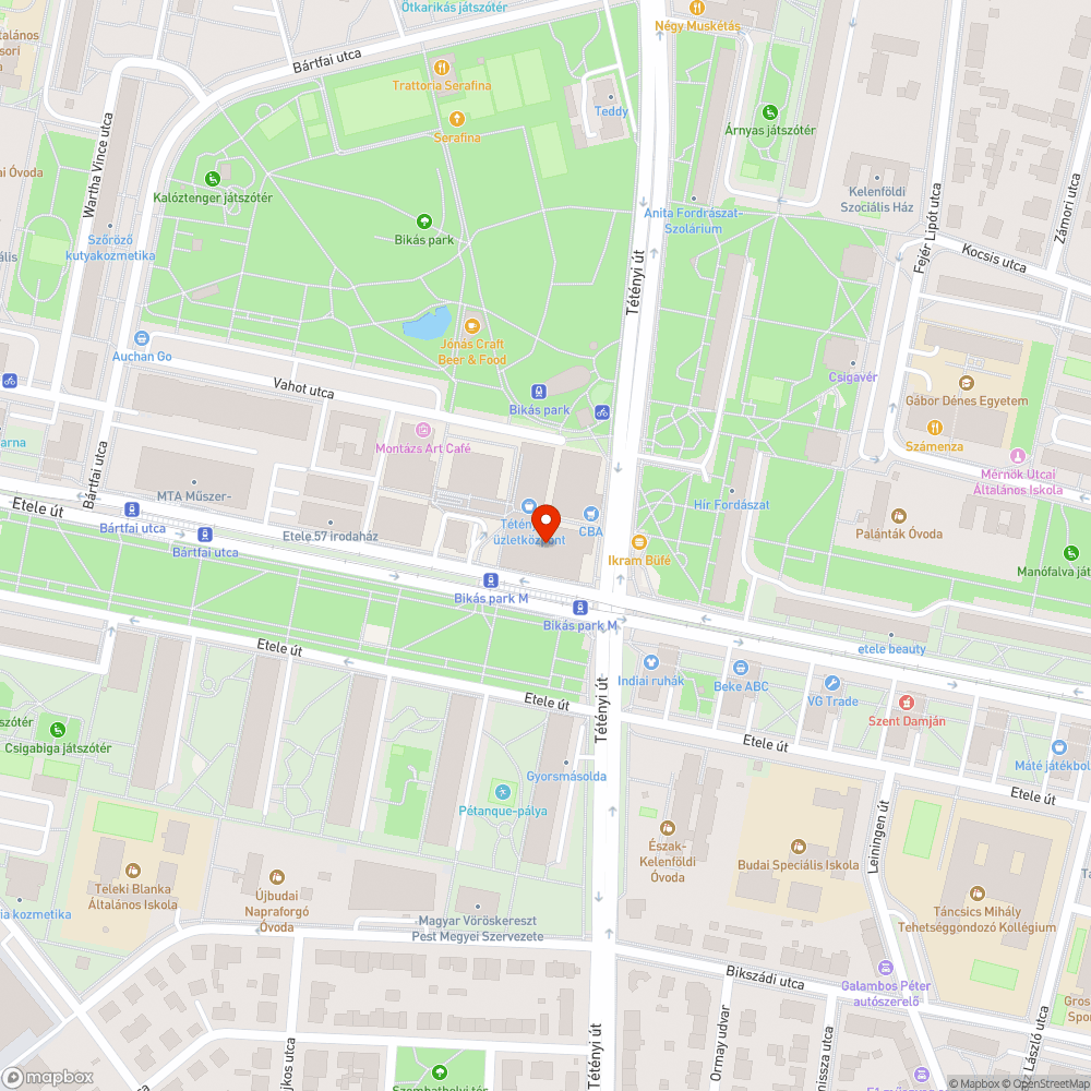 Kiégett neonok bejelentés helye