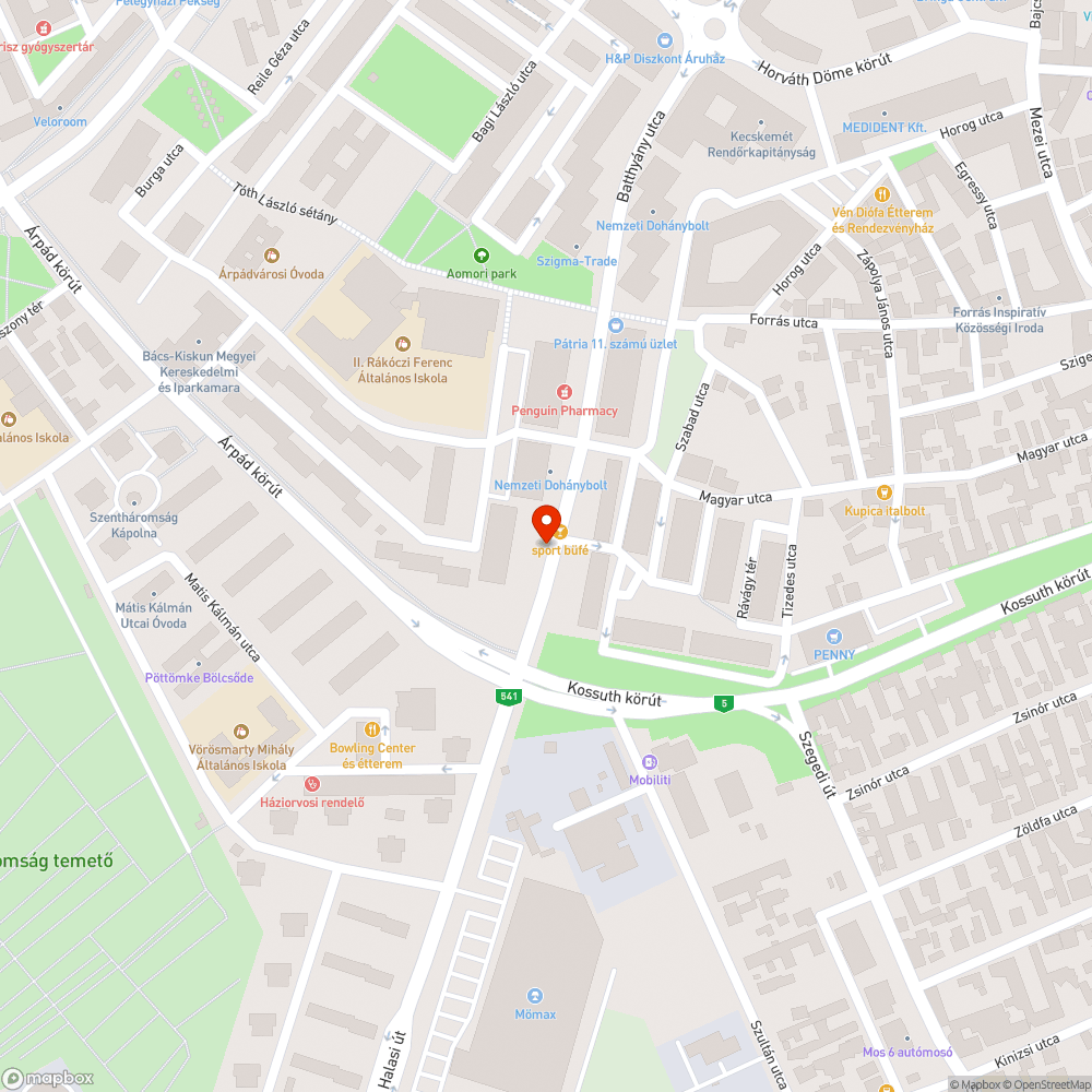 Batthyány u. 45. előtt nem világít a lámpa. bejelentés helye