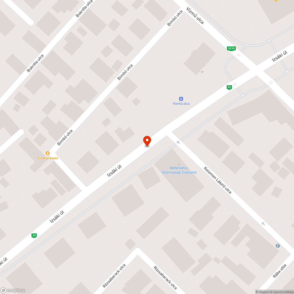 Izsáki út páros oldalán nem világít 3 egymás melletti lámpa bejelentés helye