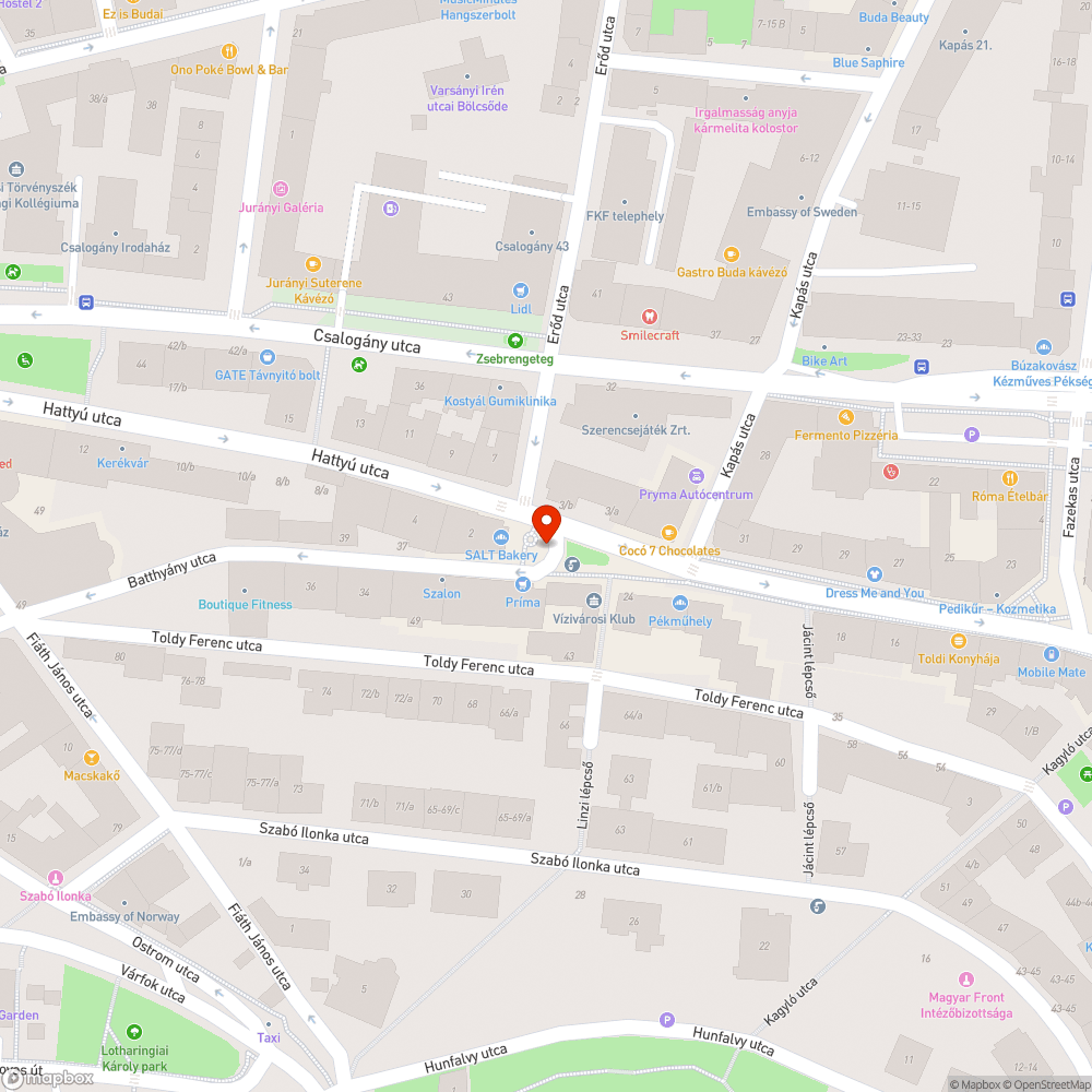 Folyamatos tilosban parkolás bejelentés helye