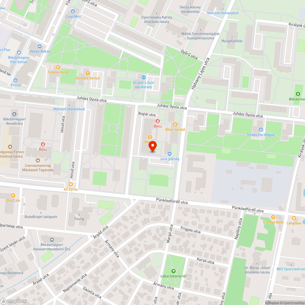 Fahely bejelentés helye