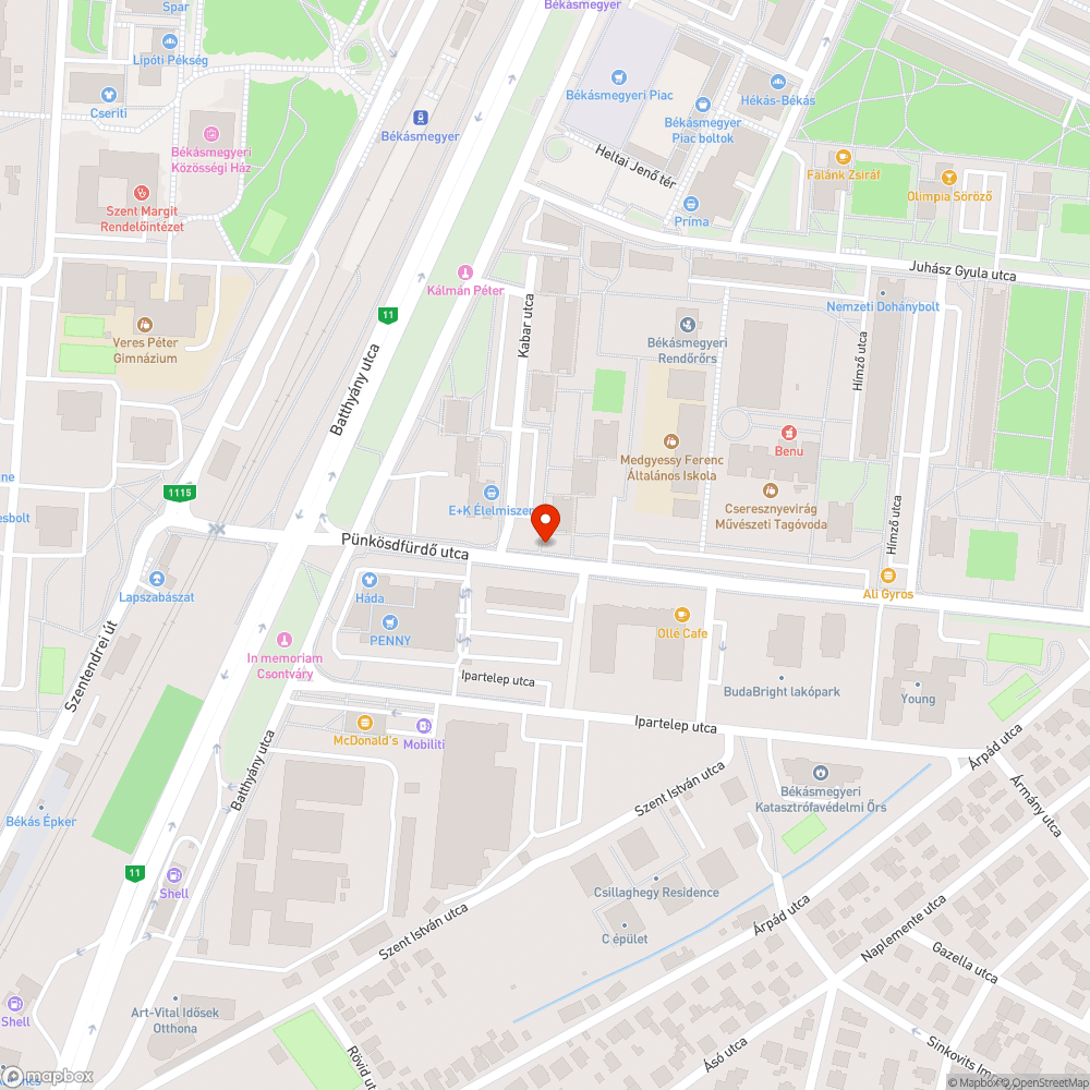 Veszélyes bejelentés helye