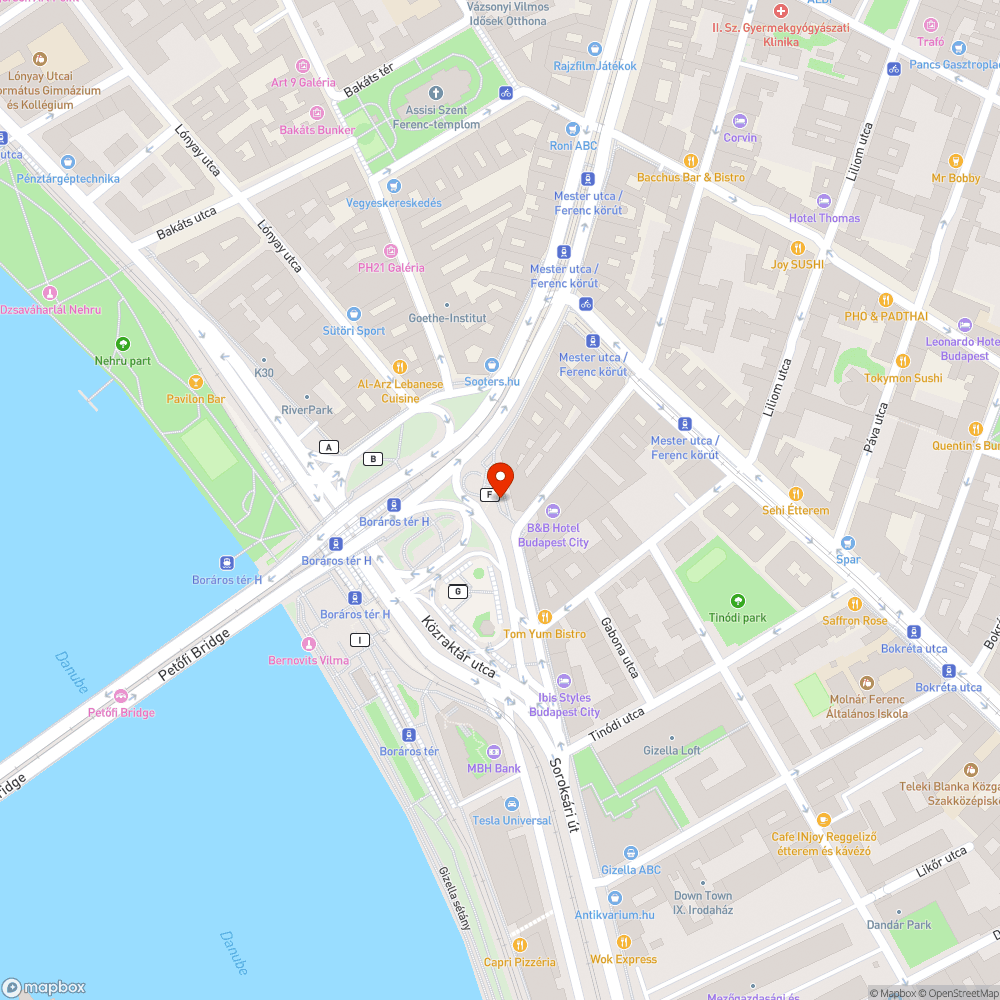 Boráros tér aluljáró védelme 2. bejelentés helye