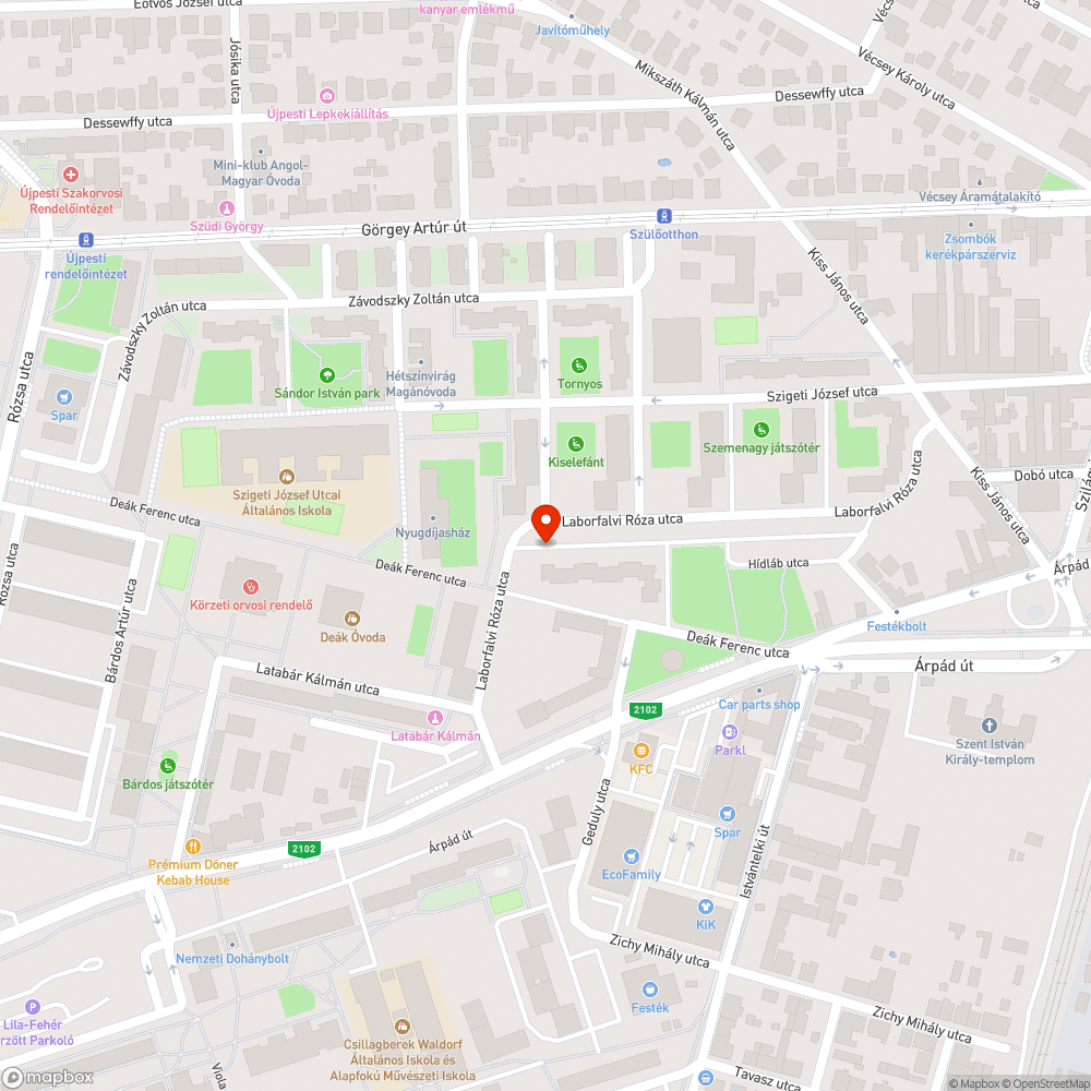 Hibásan van írva az utcanévtábla bejelentés helye