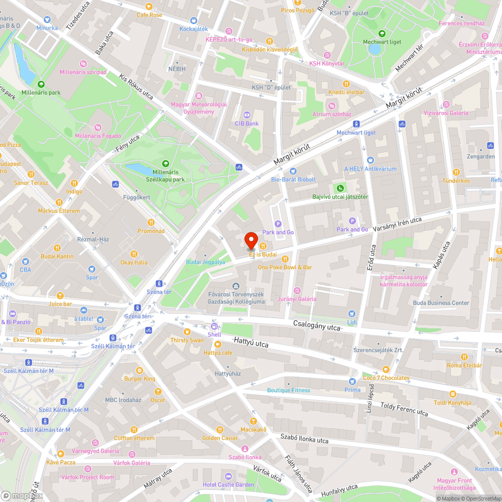 Kerékpáros nyom rossz helyen bejelentés helye