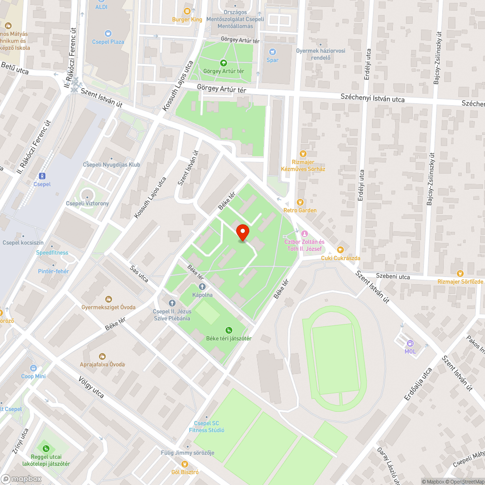 Illegális szemét bejelentés helye