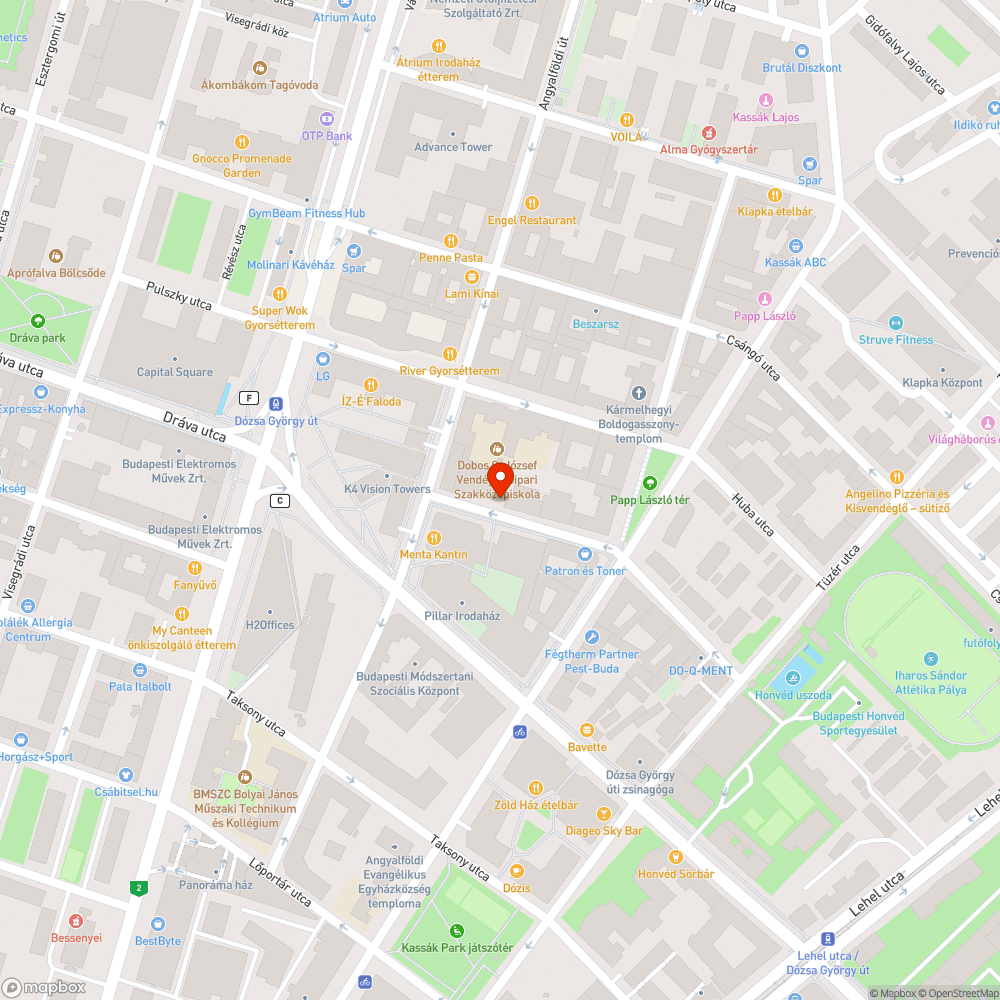 Botond utca 8. megáll a víz bejelentés helye