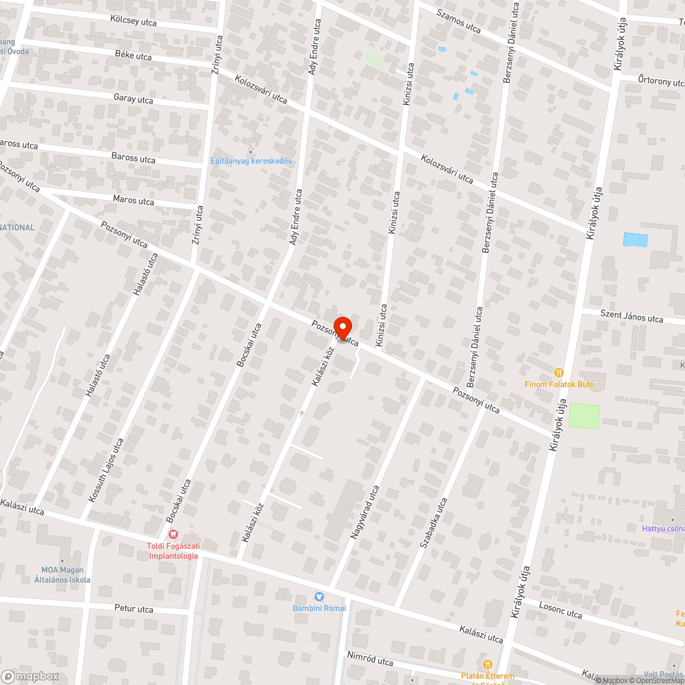 Megdőlt pollerek bejelentés helye