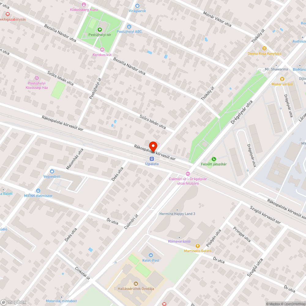 Gyomos átjáró bejelentés helye