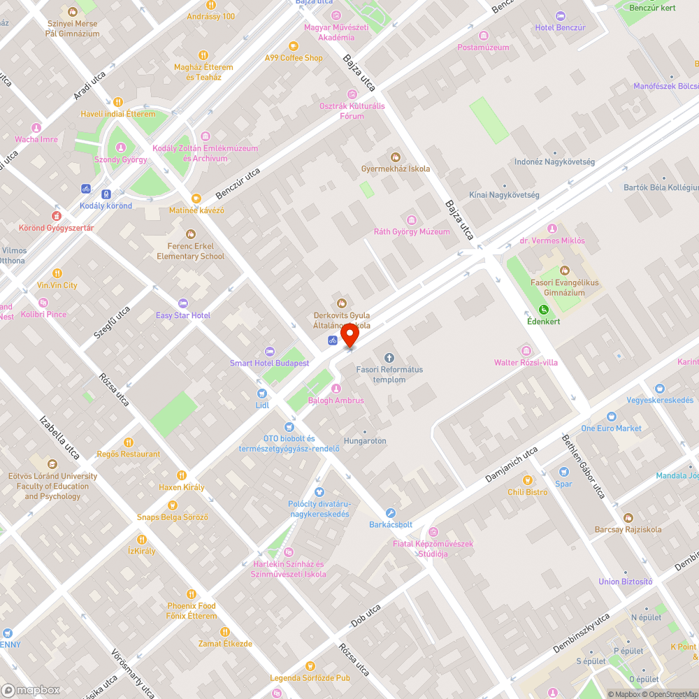 Magára hagyott autó bejelentés helye