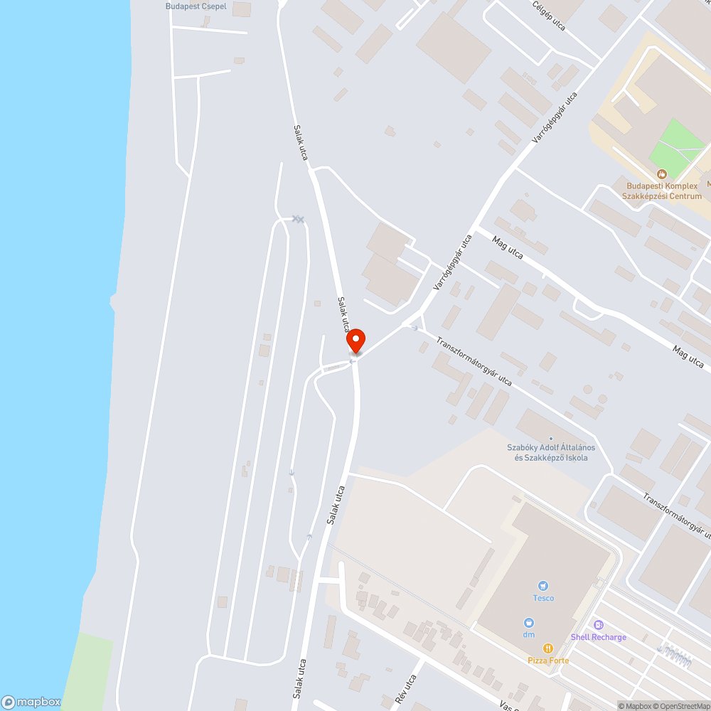 Kidöntött tábla bejelentés helye