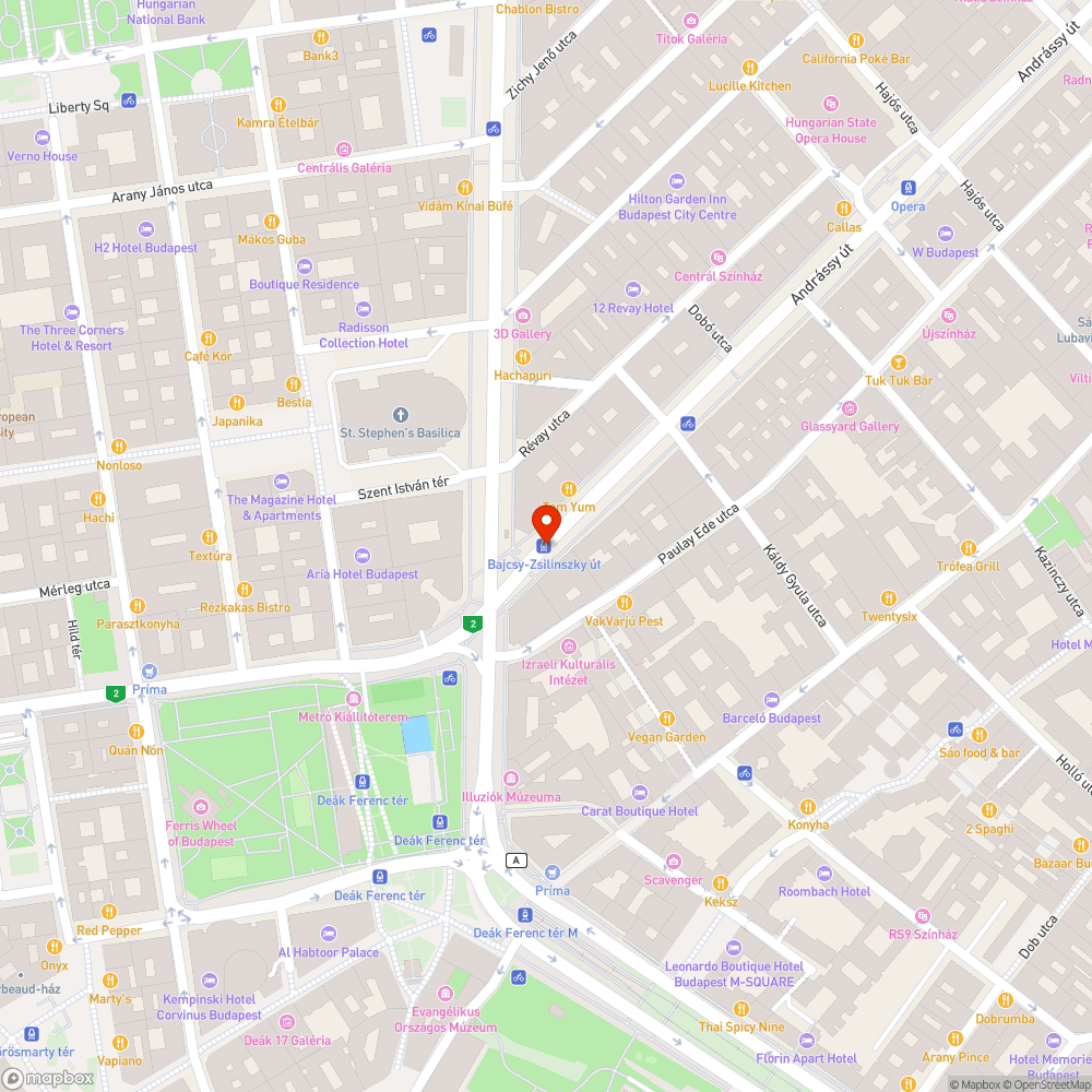 Megrongált telefonfülke bejelentés helye