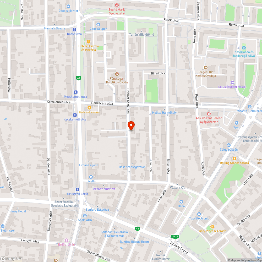 Hullik a szemét a kukásautóról frsz.:JVX-657 bejelentés helye