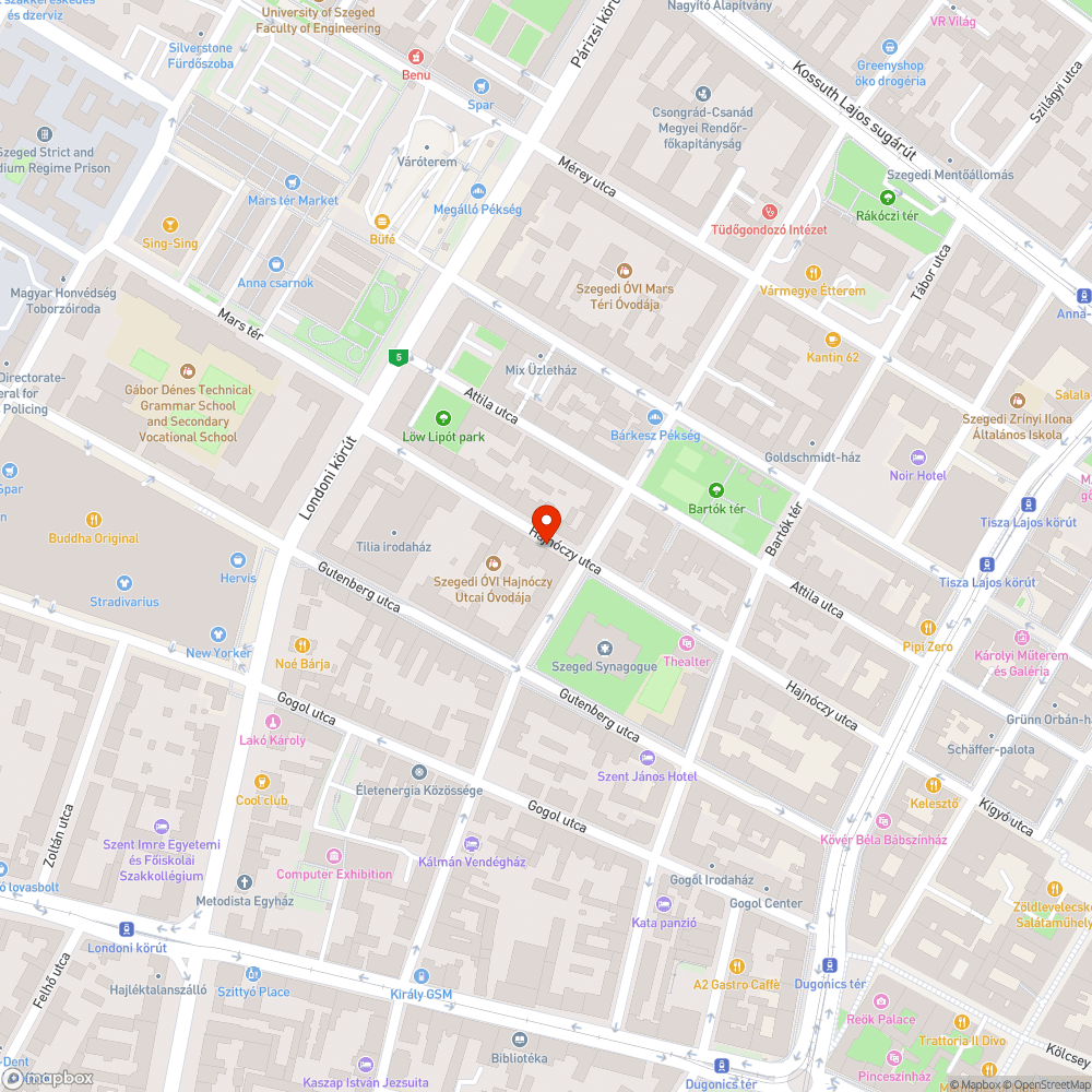 Tuskómarás - Hajnóczy utca 16. bejelentés helye