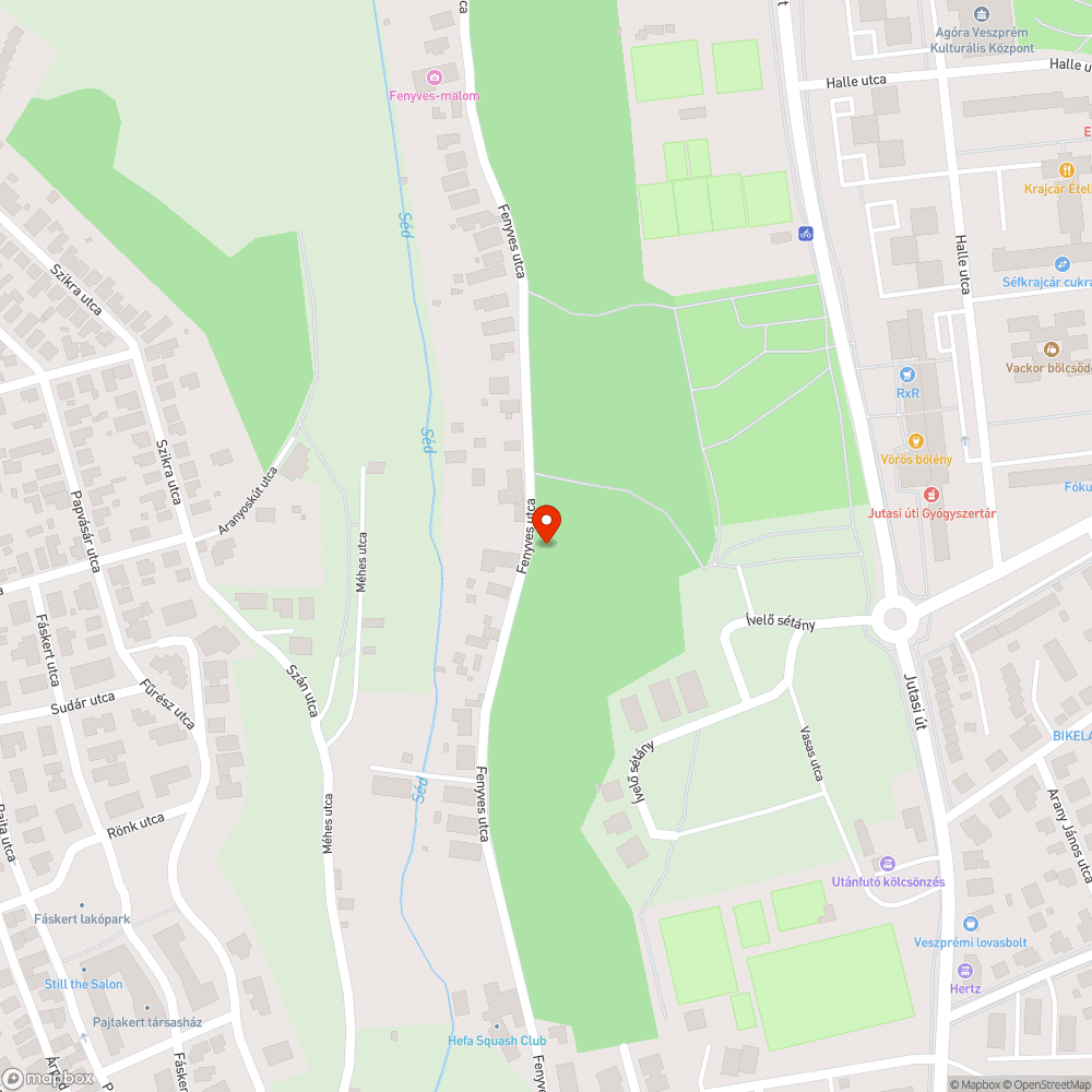 Szuper busz bejelentés helye