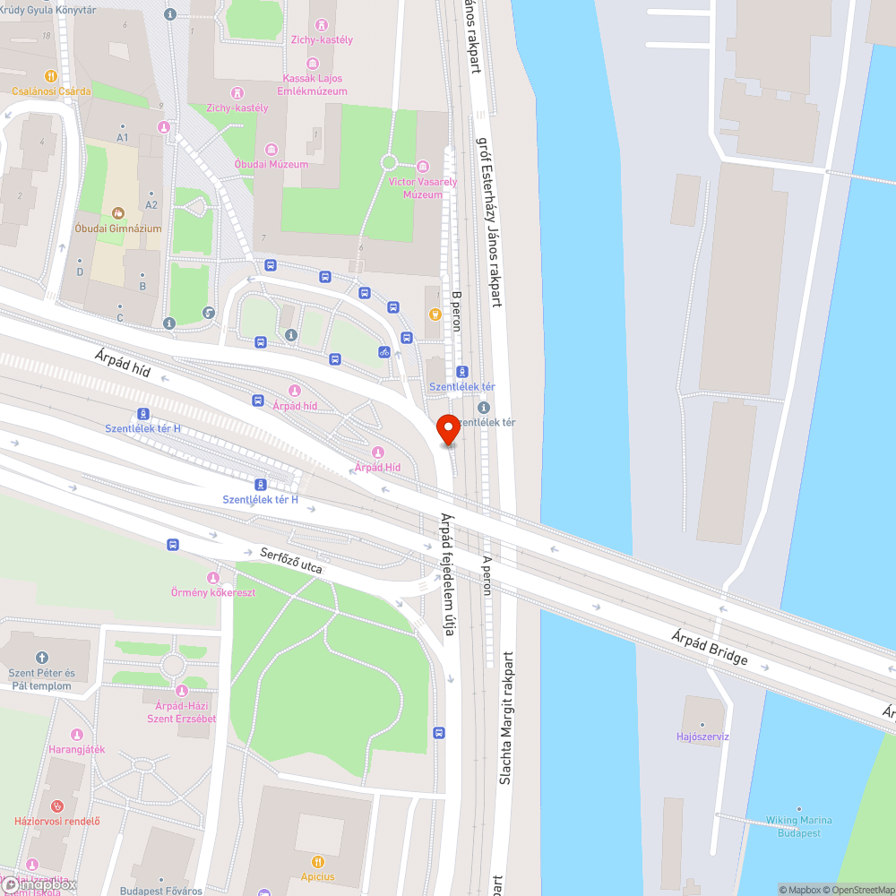 Megdőlt oszlop bejelentés helye