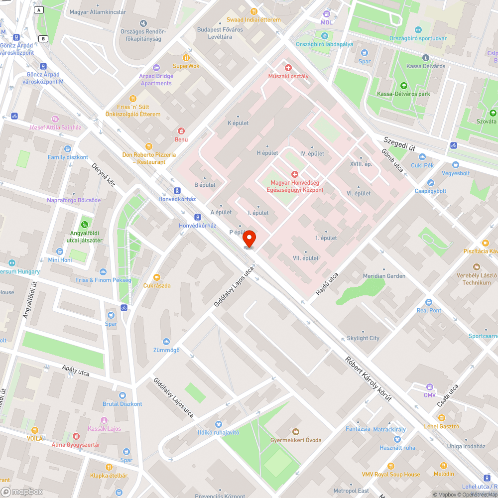 Hiányzó korlatsor bejelentés helye