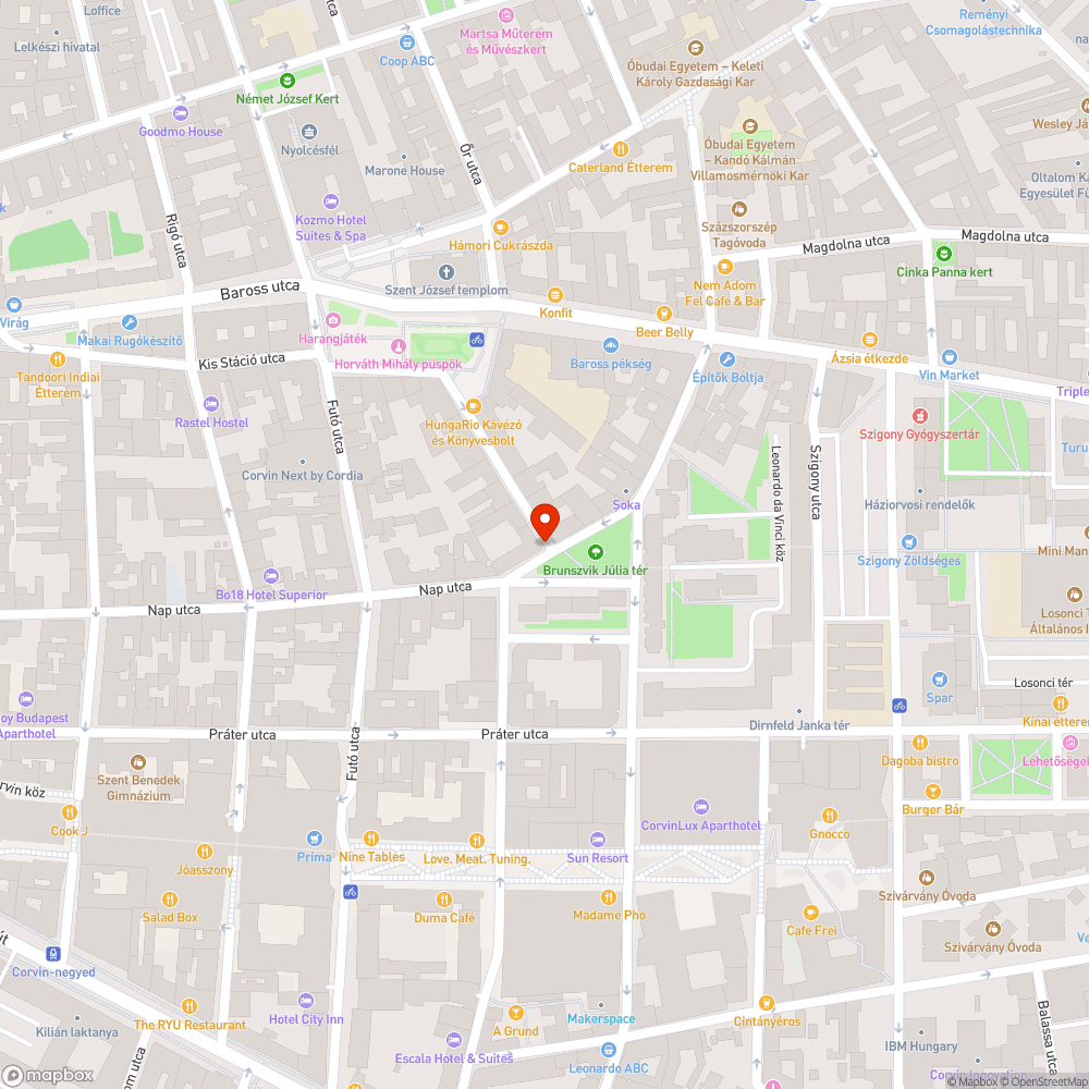 Mozdulatlan jármű bejelentés helye