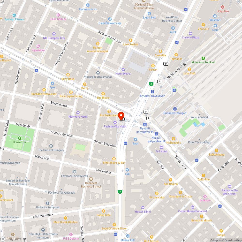 Törött ágyás bejelentés helye