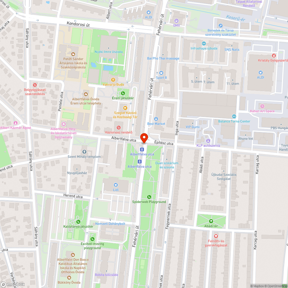 Sérült jelzőlámpa bejelentés helye