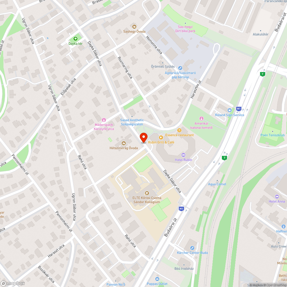 Bali Sándor - Dayka közvilágítás bejelentés helye