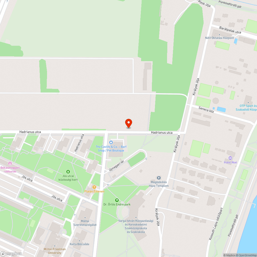 Kiégett bejelentés helye