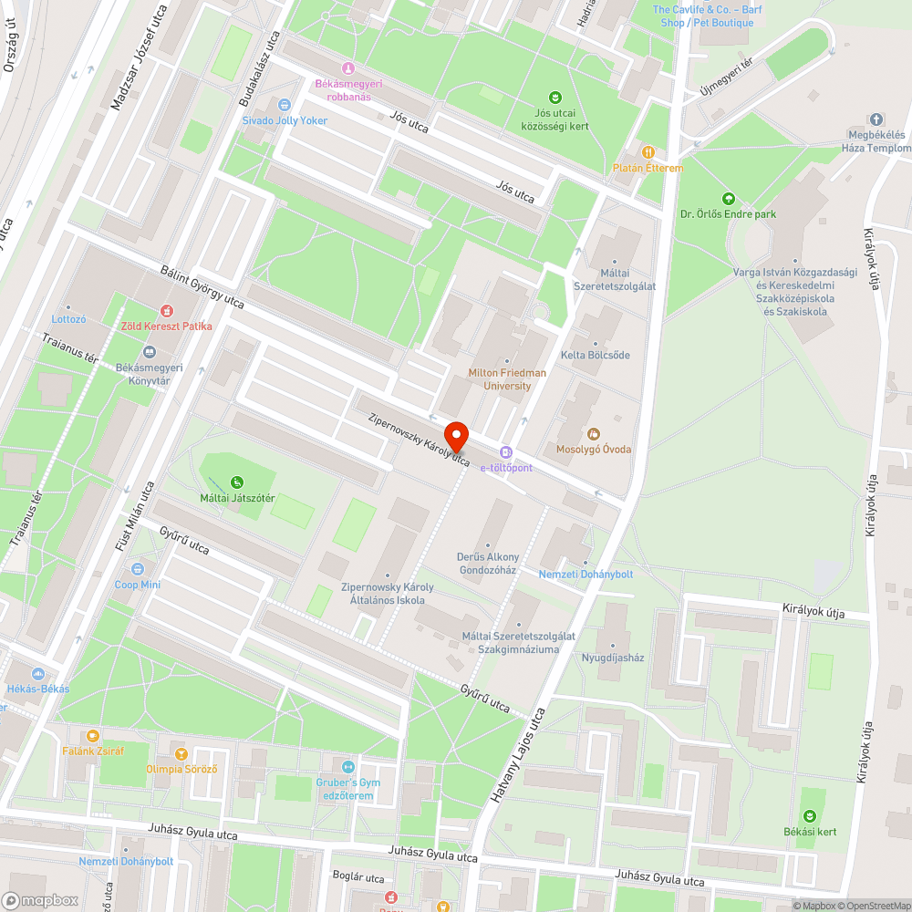 Kiégett a lámpa bejelentés helye