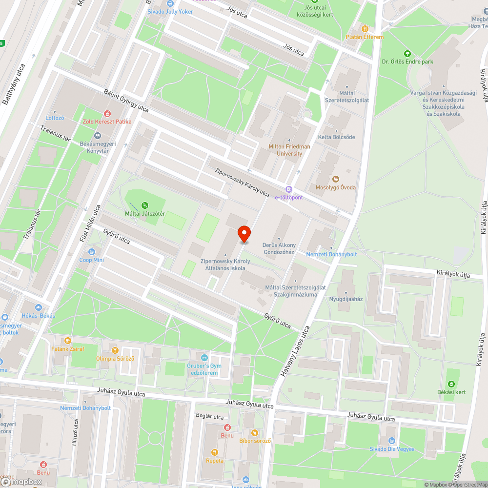 Kiégett a lámpa bejelentés helye