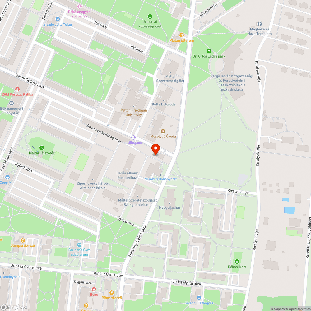 Nincs közvilágítás bejelentés helye