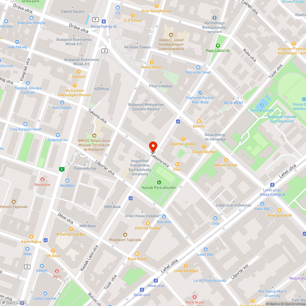 Veszélyes kidőlt tábla bejelentés helye