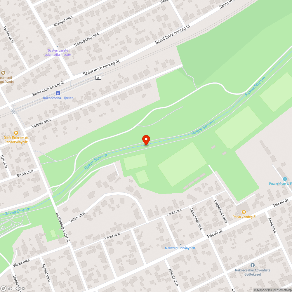 Itt is kiégett bejelentés helye