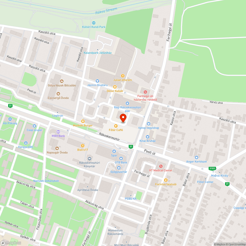 Stroboszkóp szökőkút bejelentés helye