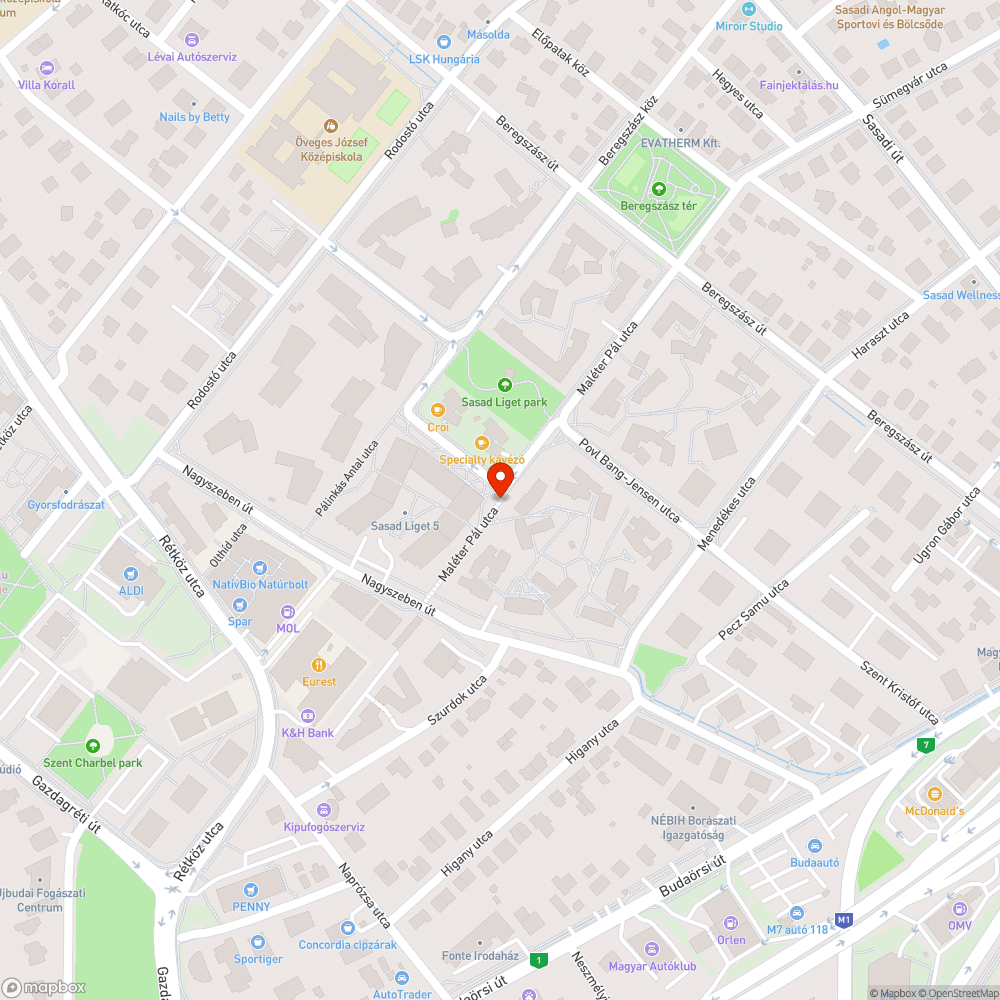 Törött fák bejelentés helye